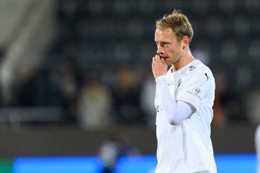 Halmstads Villiam Dahlström deppar