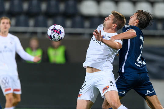 Halmstads Mikael Boman och Utsiktens Wilhelm Nilsson