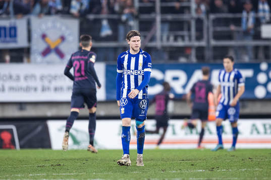 IFK Göteborgs Gustaf Norlin deppar