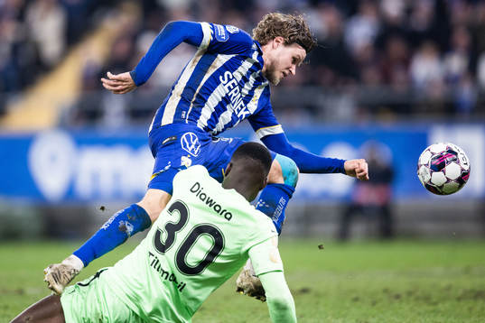 IFK Göteborgs Gustaf Norlin gör 1-1 bakom Malmö FFs