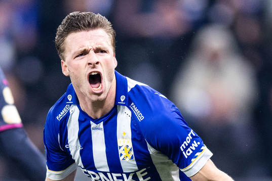 IFK Göteborgs Carl Johansson jublar