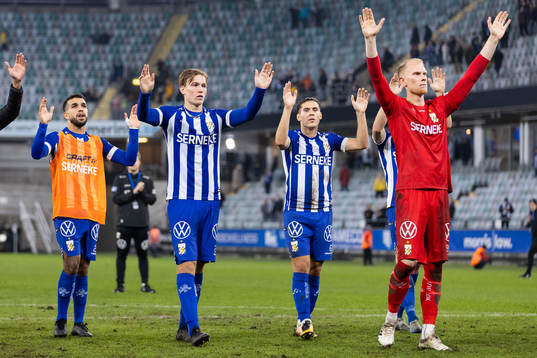 IFK Göteborgs Johan Bångsbo, Eman Markovic och Pontus
