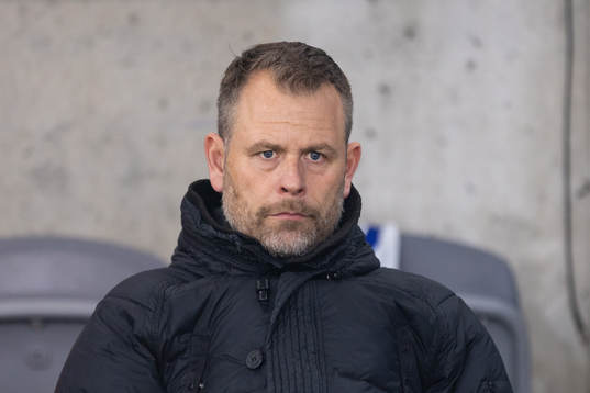 IFK Göteborgs tränare Mikael Stahre innan fotbollsmatchen