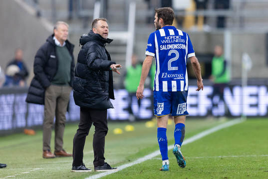 IFK Göteborgs tränare Mikael Stahre och Emil Salomonsson