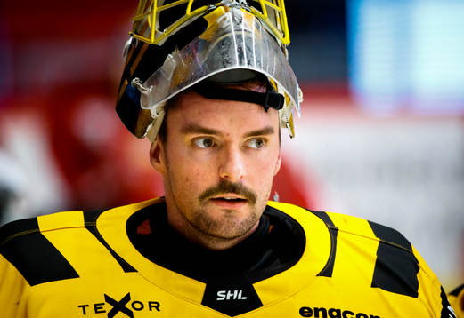 Skellefteås målvakt Gustaf Lindvall