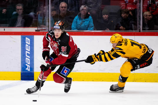 Örebros Leo Carlsson och Skellefteås Linus Lindström