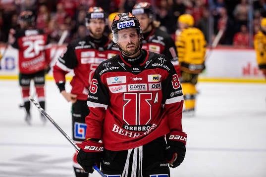 Örebros Mathias Bromé deppar