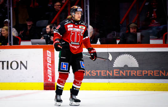Örebros Rodrigo Abols gör 1-1 och jublar