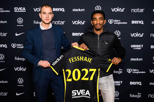 s sportchef Henrik Jurelius och Alexander Fesshaie