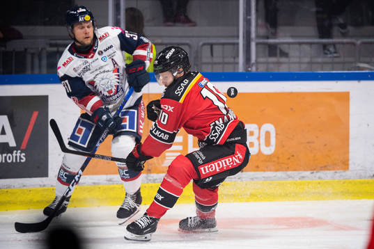 Linköpings Jesper Pettersson och Luleås Einar Emanuelsson