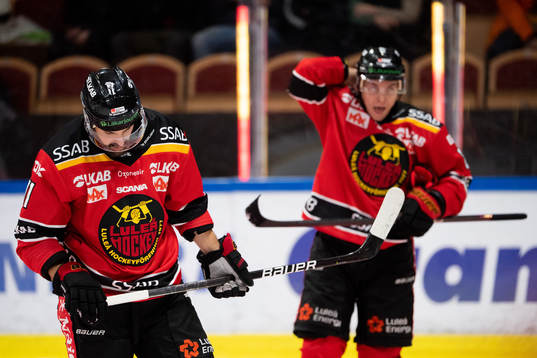 Luleås Linus Fröberg deppar