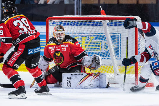 Luleås målvakt Joel Lassinantti