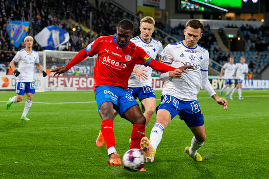 Helsingborgs Diego Cesar De Oliveira och IFK Norrköpings