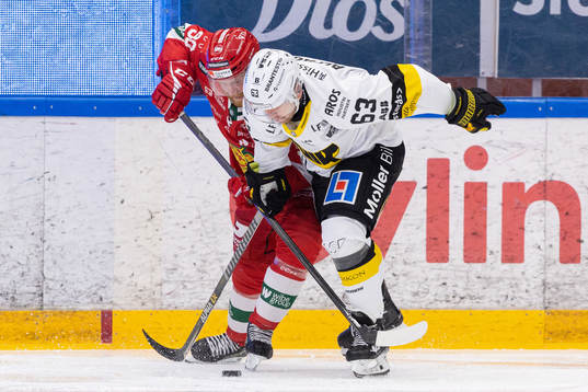 Moras Daniel Ljunggren och Västerås Patrik Parkkonen
