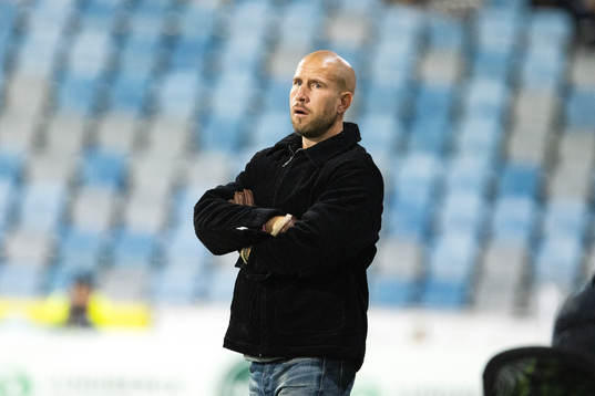 Helsingborgs tränare Mattias Lindström