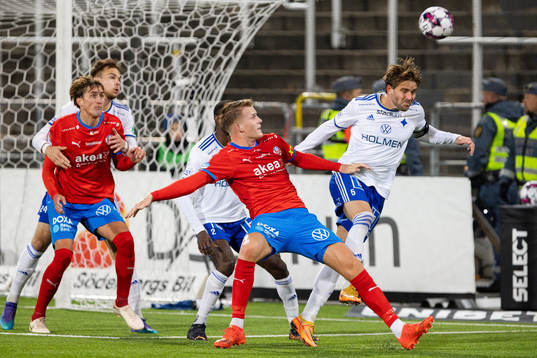 Helsingborgs Casper Widell och IFK Norrköpings Christoffer