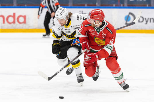Västerås Mikael Frycklund och Moras Kevin Hancock
