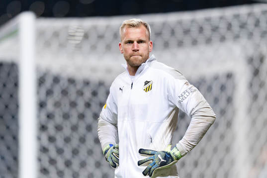Häckens målvakt Peter Abrahamsson