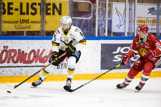 Västeråss Daniel Gunnarsson och Moras Isac Heens