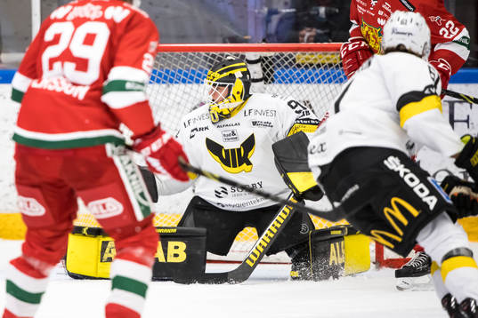 Västeråss målvakt Ian Blomquist