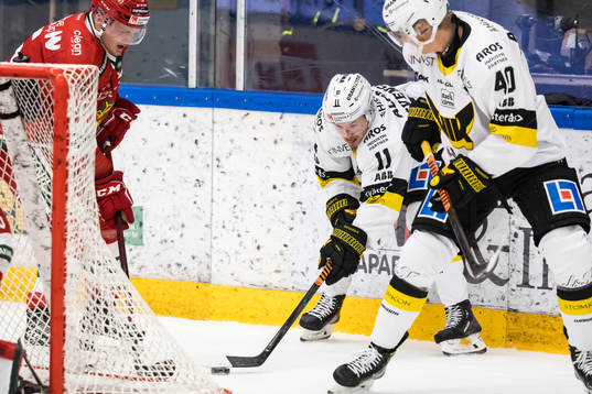 Moras Viktor Larsson och Västeråss Anton Svensson