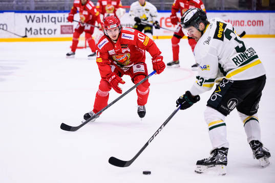 Almtunas Oliver Kandergård och Östersunds Albin Runesson