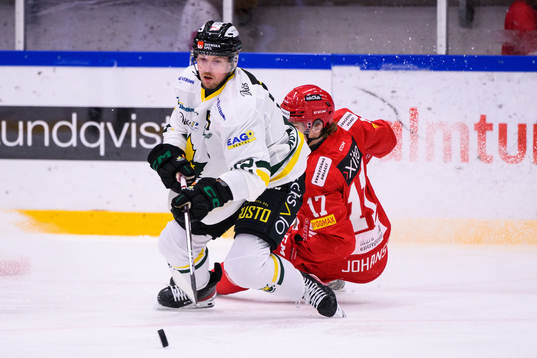 Östersunds Linus Rotbakken och Almtunas Valdemar Johansson