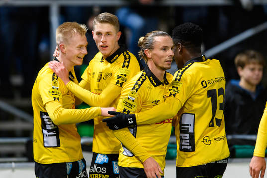 Elfsborgs spelare jublar