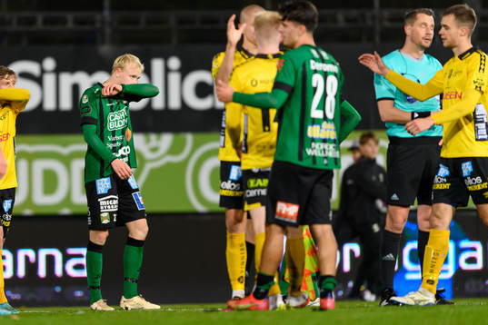 Varbergs Andre Boman deppar