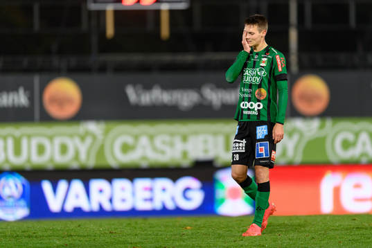 Varbergs Tobias Carlsson deppar