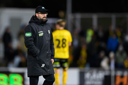Varbergs huvudtränare Joakim Persson