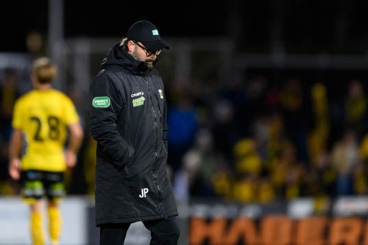Varbergs huvudtränare Joakim Persson