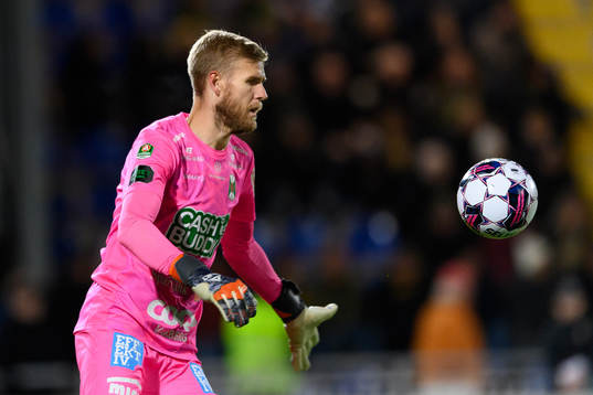 Varbergs målvakt Fredrik Andersson
