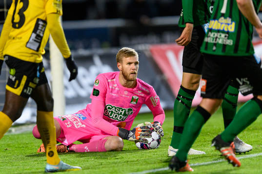 Varbergs målvakt Fredrik Andersson