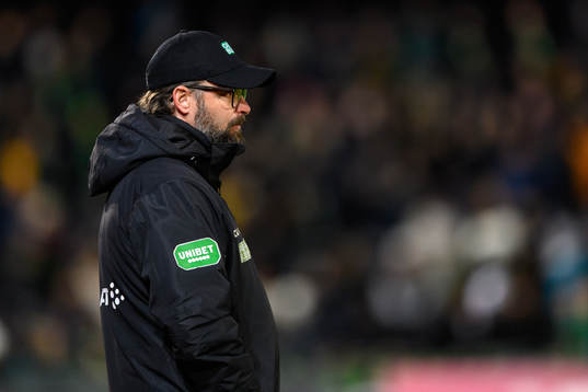Varbergs huvudtränare Joakim Persson