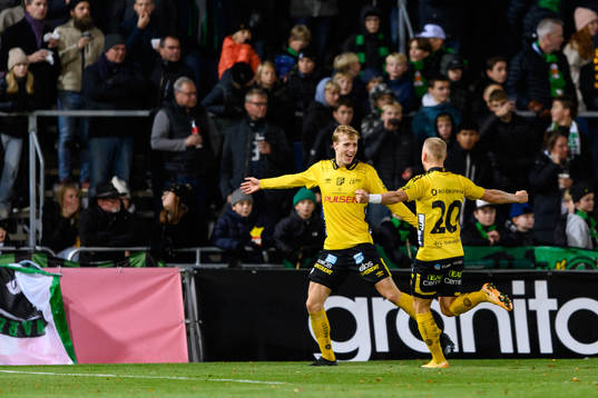 Elfsborgs Jeppe Møldrup Okkels jublar
