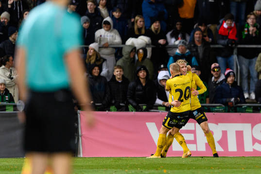 Elfsborgs Jeppe Møldrup Okkels jublar