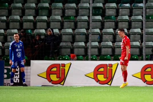 under fotbollsmatchen i Allsvenskan mellan GIF Sundsvall