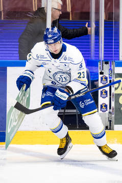 Leksands Mikael Ruohomaa jubel