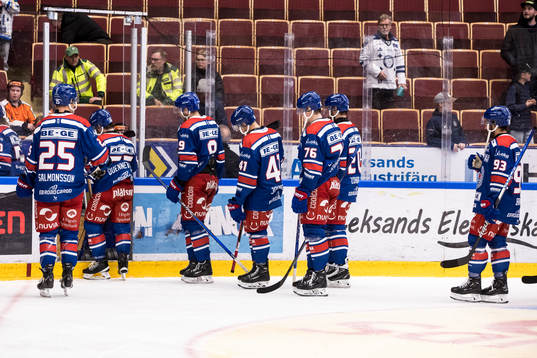 Oskarshamns spelarna deppar