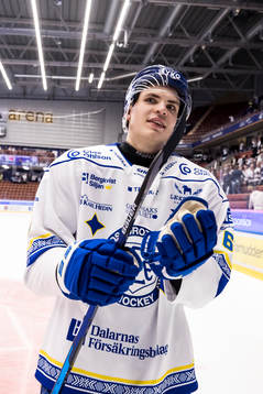 Leksands Alexander Lundqvist jubel