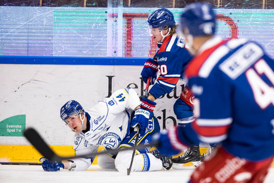 Leksands Carter Ashton och Oskarshamns Juuso Riikola