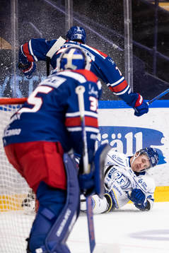 Oskarshamns Emil Lilleberg och Leksands Martin Karlsson