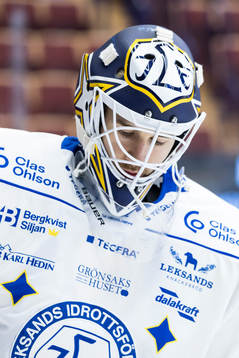 Leksands målvakt Kasimir Kaskisuo