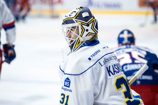 Leksands målvakt Kasimir Kaskisuo