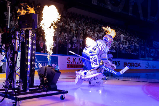 Leksands målvakt Mantas Armalis