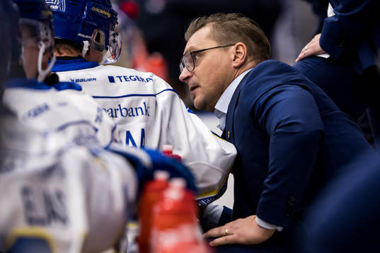 Leksands tränare Björn Hellkvist