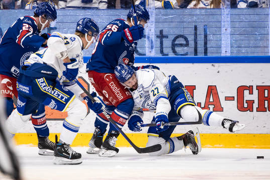 Oskarshamns Robin Norell och Leksands Marek Hrivik