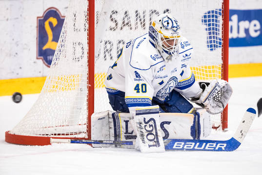 Leksands målvakt Mantas Armalis