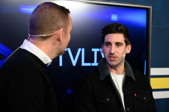 Joey LaLeggia i HV71s livestudio